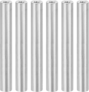 Amazon.com: PATIKIL 12pcs M3 Metal Threaded Standoff Spacer Nuts, Round ...