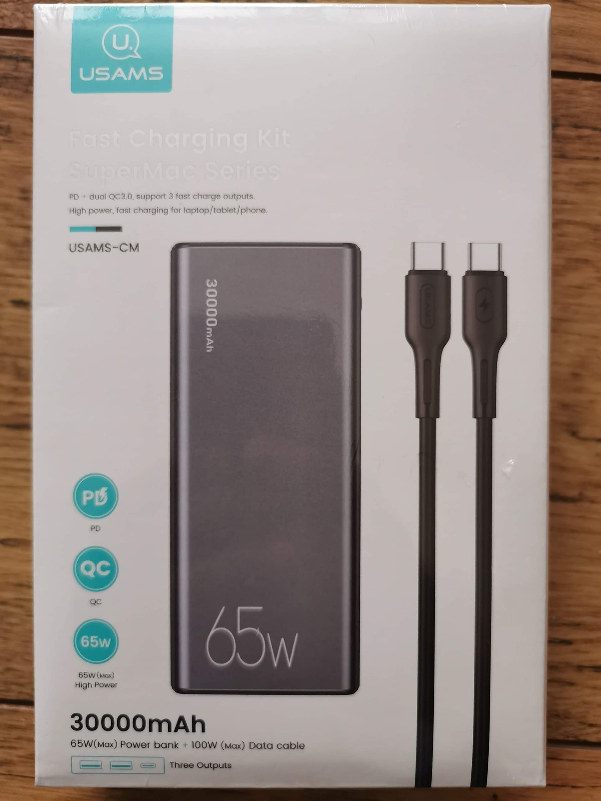 Power Bank CD165 30000mAh - 65W