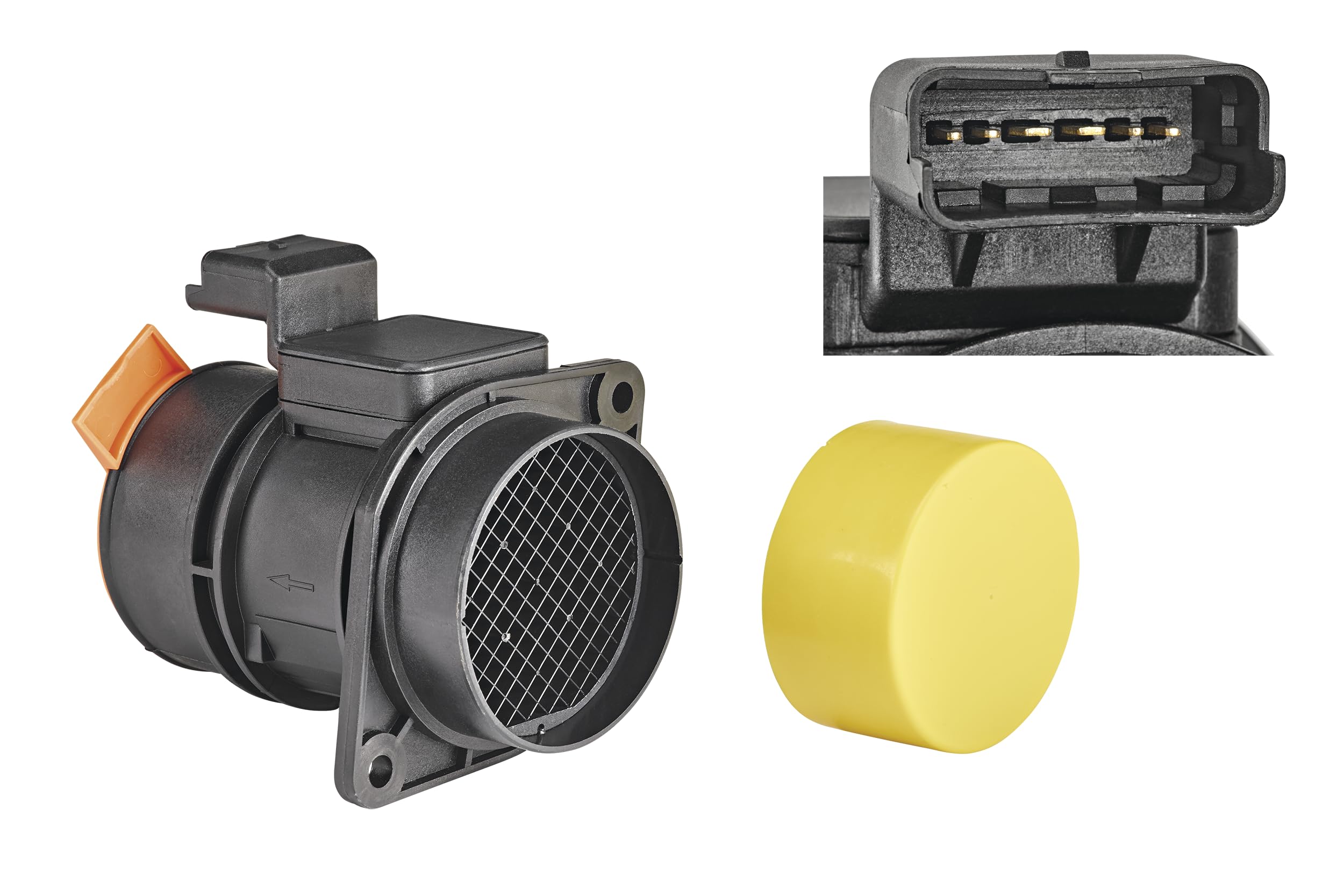 VALEO 253702 Air Mass Sensor Number of pins: Plug type: RECTANGULAR Integrated air temperature sensor: YES Mounting type: SIEMENS