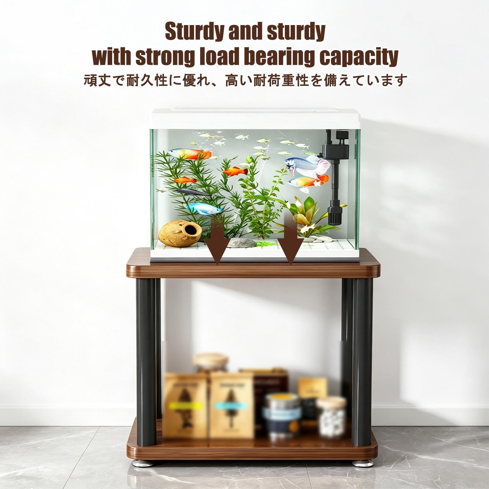 Mobile per Acquario, Scaffale per Acquario, Portante Stabile