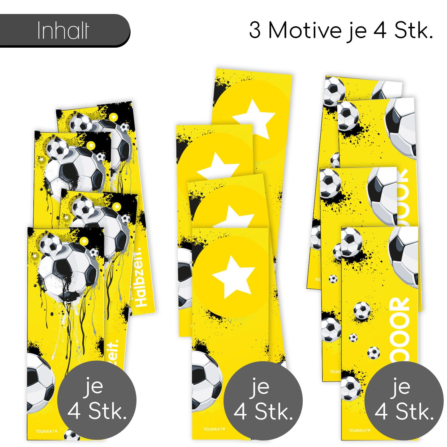 15 Segnalibri Magnetici A Tema Calcio - Per Bambini, Appassionati, Studenti, Regalo Divertente E Pratico