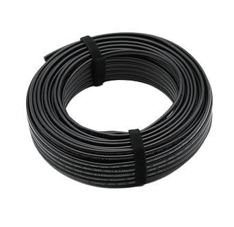 18 Gauge 2 Conductor Electrical Wire,18/2 Wire Low Voltage Electronic Device Wiring, Speaker Wire, LED Light Power Cord, Automotive 2C-18AWG, 100FT Pure Copper Wire
