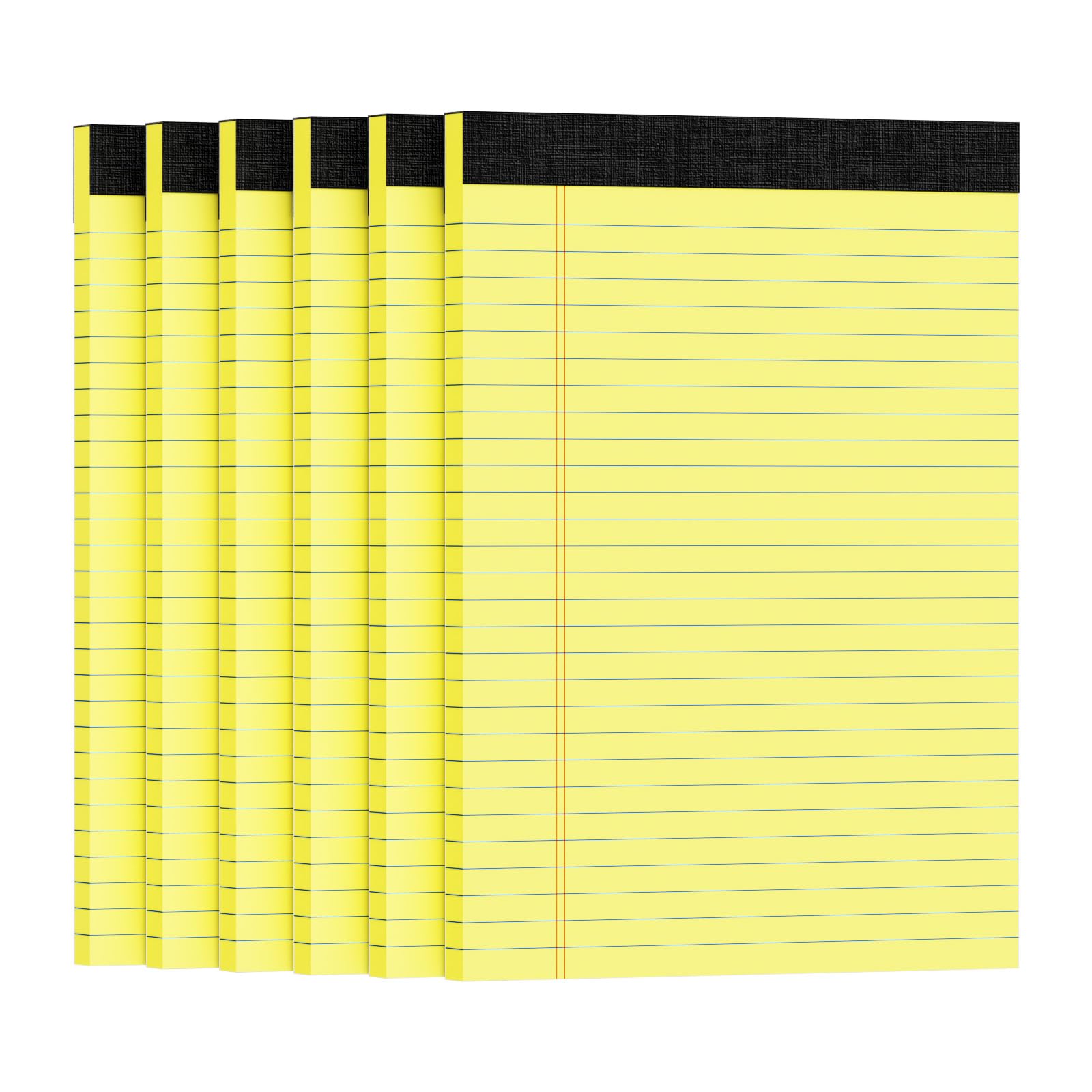 6pcs Legal Pads 8 5 x 11 Notepads 8 5 x 11 75 College Ruled Notebook Writing Pads
