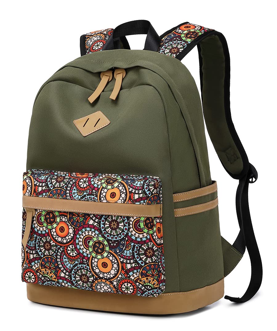 Lightweight Kids Backpacks for School Bag Canvas Small Travel Backpacks for Women Girls Boys Bookbag Toddler Back Pack