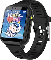 LITEYPP Relógio Inteligente Infantil, Brinquedo Para Meninos E Meninas De 3 A 13 Anos Com 24 Jogos, Câmera, Reprodução Música, Exibição Tempo, Recursos Gravação Áudio Vídeo Muito Mais