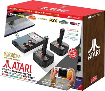 My Arcade Atari GameStation Pro + Pocket Player Pro