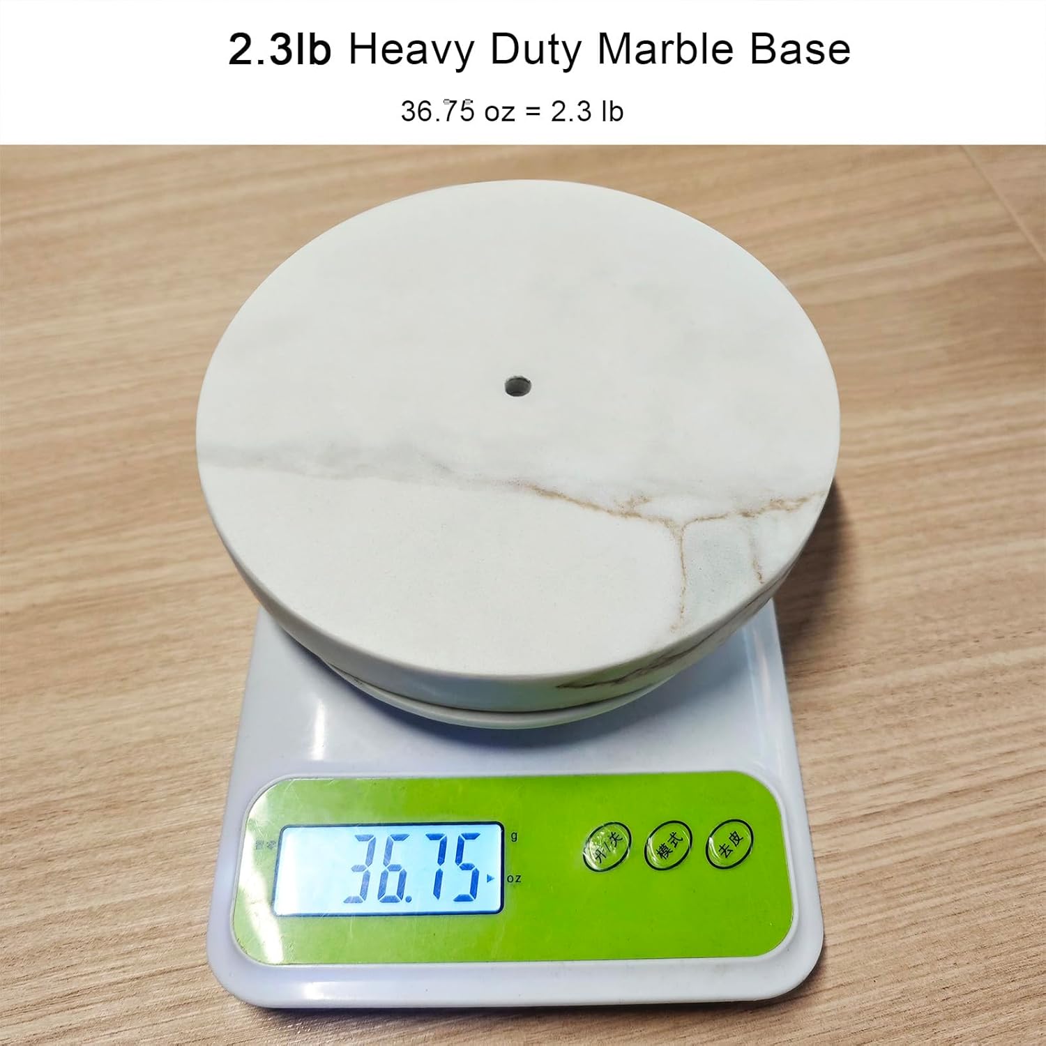 Countertop Wine Glass Holder Large, Free Standing Marble Base Tabletop Stemware Rack with 12 Holders Heavy Duty Cocktail Glass Tree Stand, SUS304 Stainless Steel