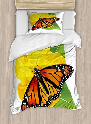 Miniatura 67 de Ambesonne Juego de funda de edredón de baloncesto, silueta de jugador de baloncesto, promoción de campeonato de competencia de atleta, juego de ropa