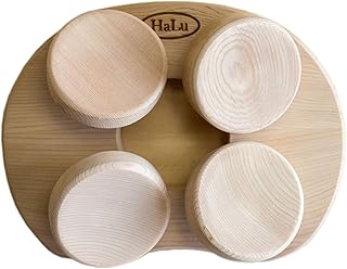 Goldspatz Germany 4-Point Sauna headrest (Red Cedar, Round)