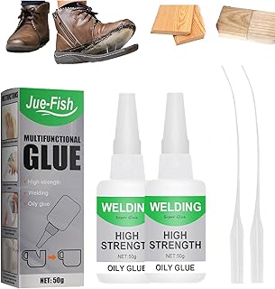 Jue Fish Glue, Jue Fish Multifunctional Glue, Jue-Fish Welding High-Strength Oily Glue, Uniglue Universal Super Glue Welding High-Strength Oily Glue (2pcs)