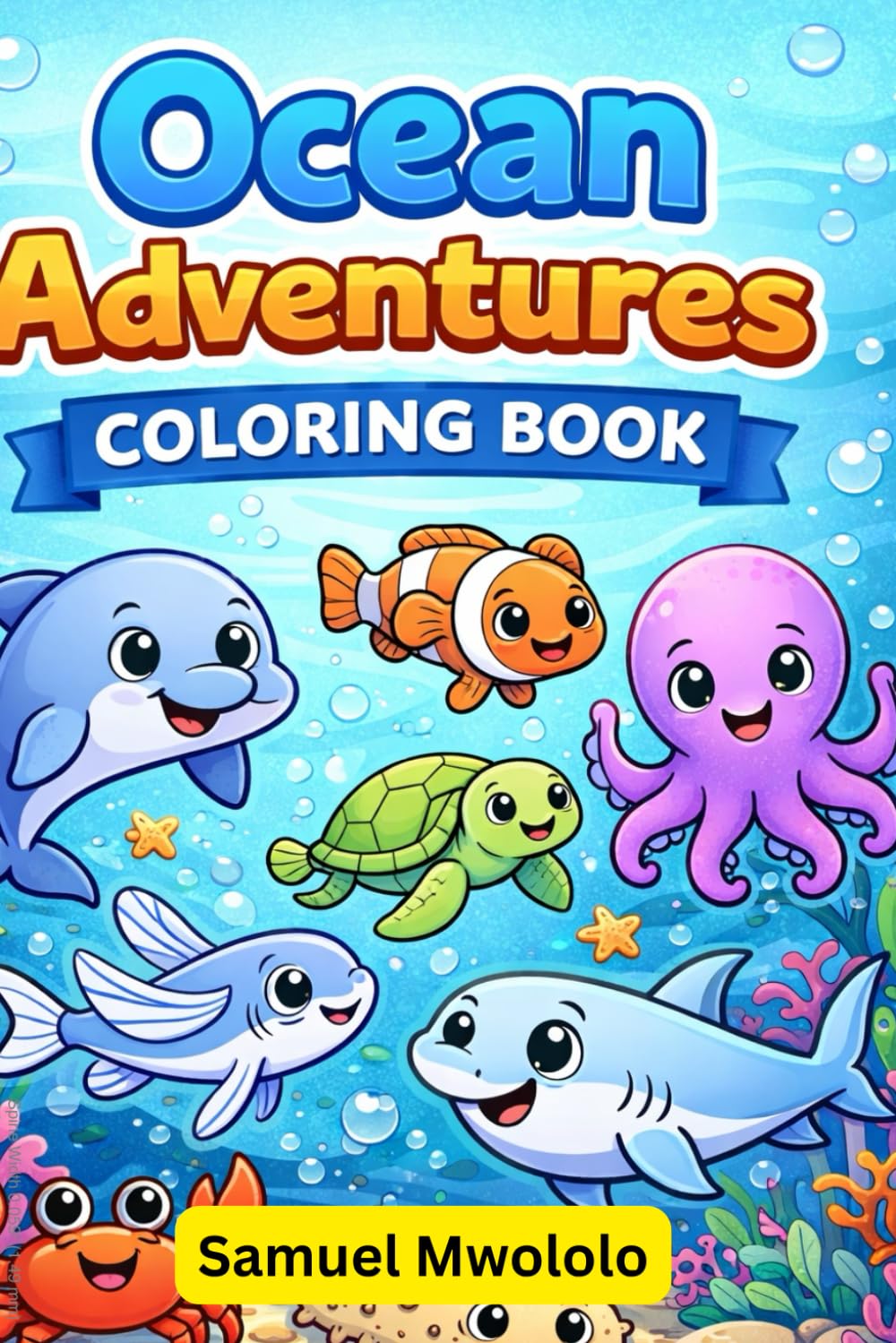 Ocean Adventures Coloring book