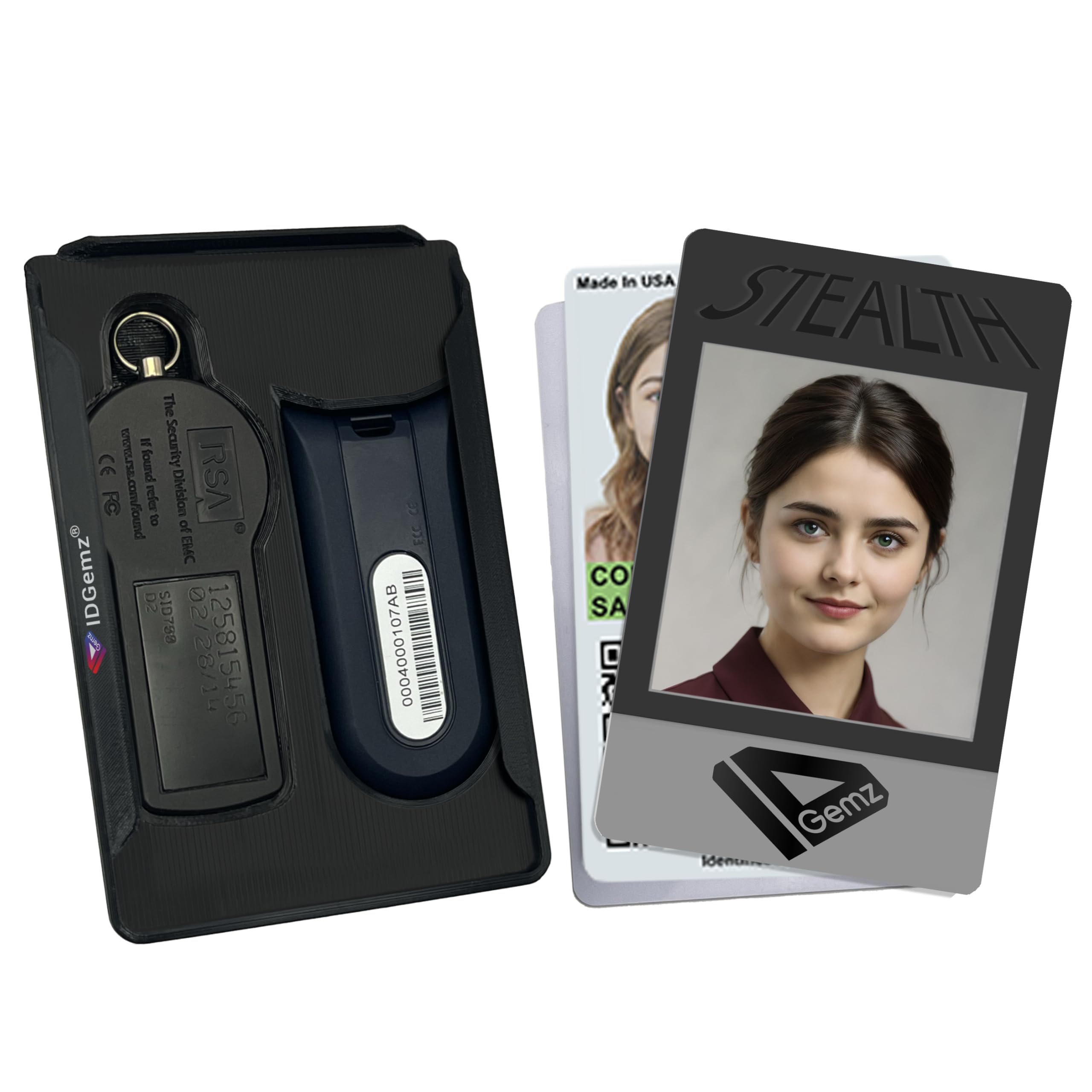 Amazon.com : IDGemz Badge Holder for RSA SecurID and Safenet