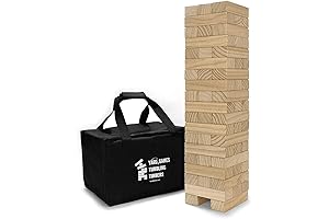 Gargantuan Jenga Game for Titan-Sized Thrills