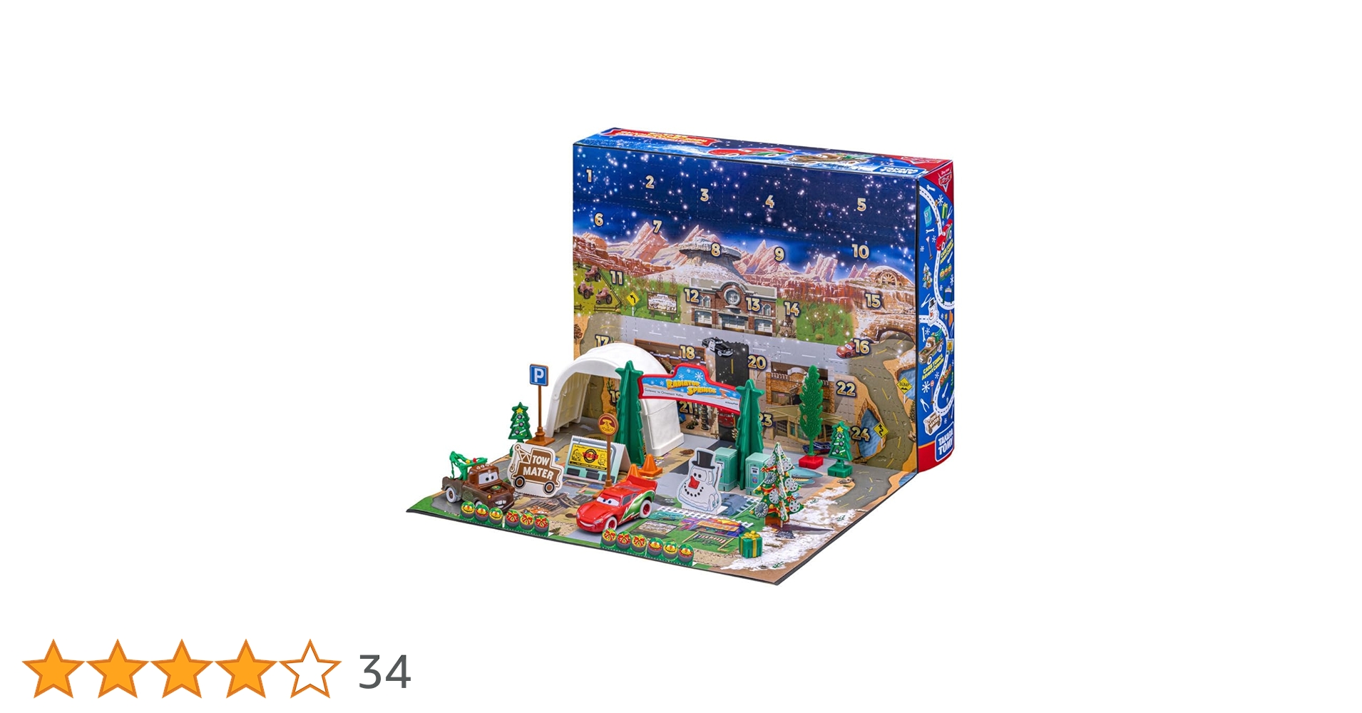 カーズ　トミカ　アドベントカレンダー2024 4個セット Amazon.co.jp: タカラトミー ディズニー カーズ トミカ カーズ