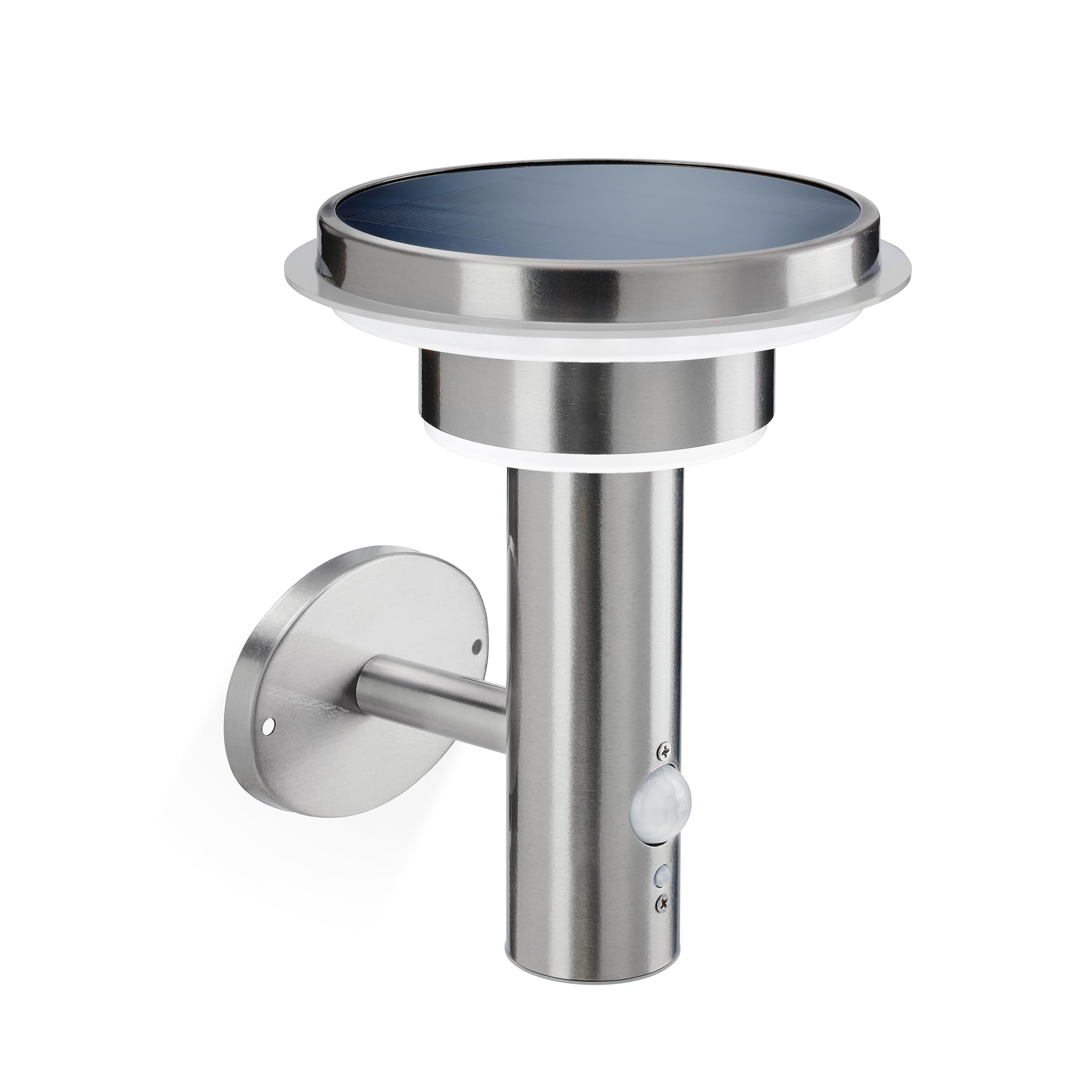 Esotec Solar Wandleuchte mit Bewegungsmelder TINI, 3 Modi, Edelstahl 102595