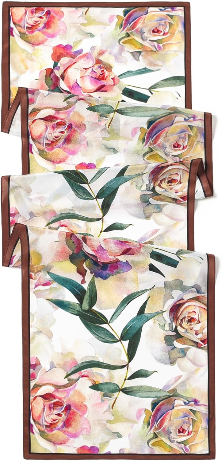 100% Mulberry Silk Women's 55”*14” Long Scarf Headscarf and Neck Scarf - Rectangular Hair Towel with Gift Packed - Image 3