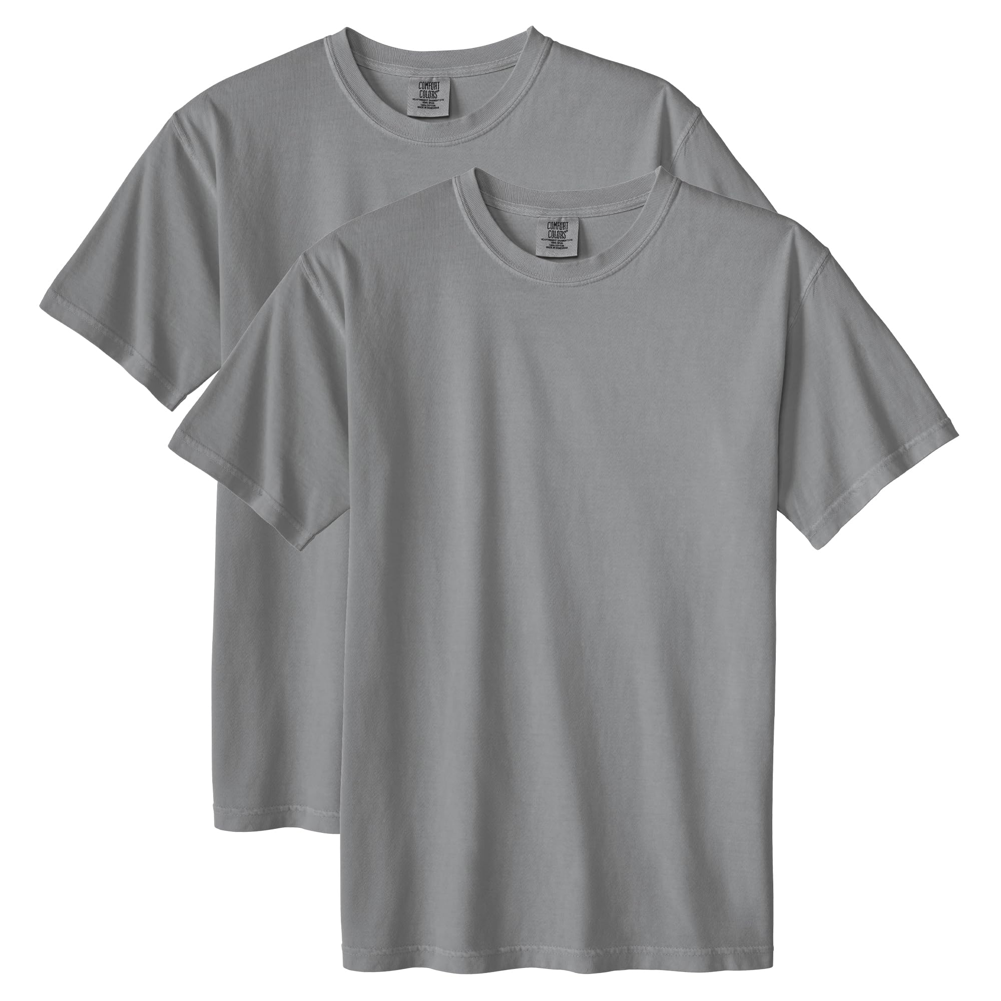 Comfort Colors T-Shirt, Grey (2-Pack), XL