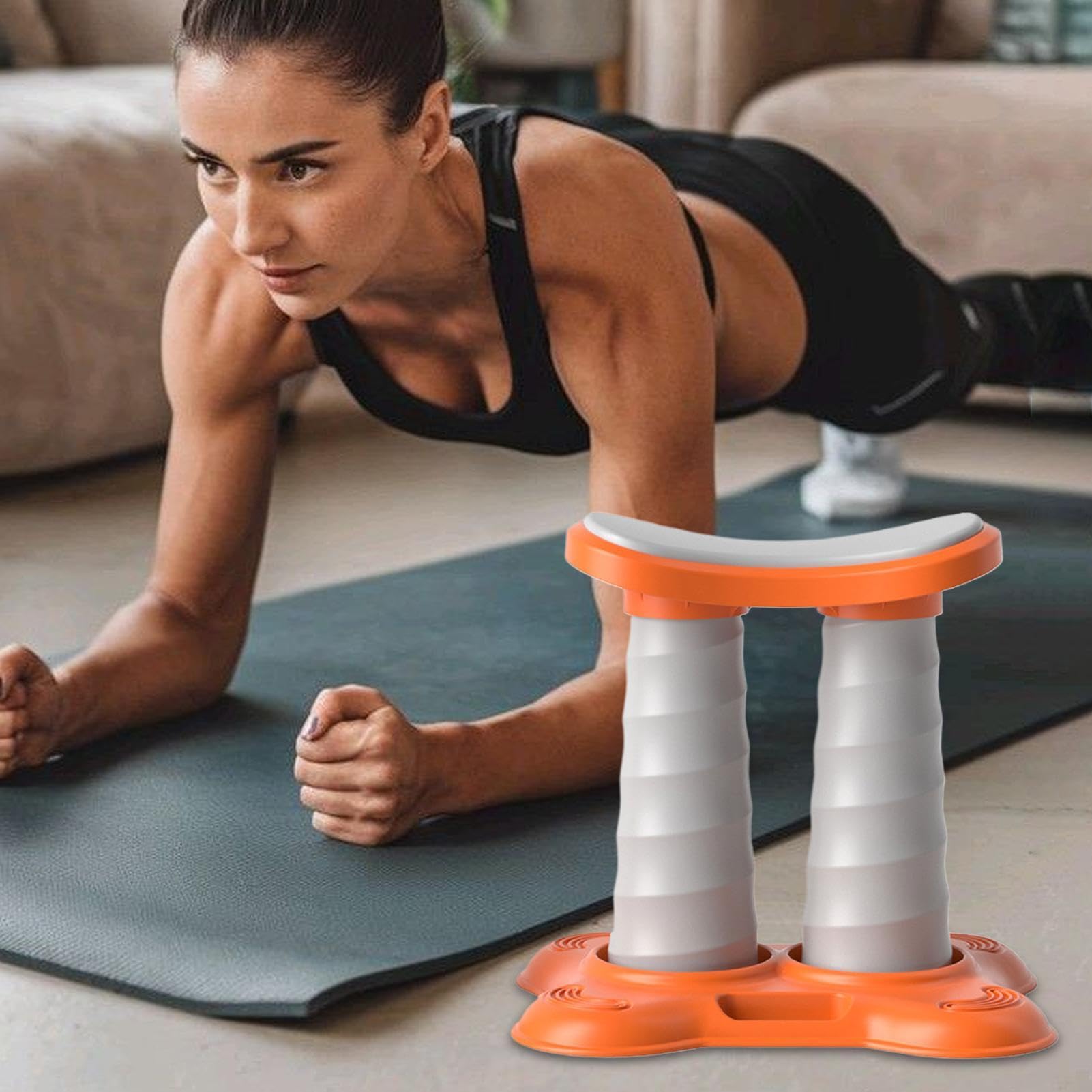 Supporto per Push Up Attrezzo Allenamento Ergonomico Antiscivolo | Attrezzo Per Esercizi Push Up Per Uomo Donna Principianti Casa Palestra Allenamento Fitness Muscoli Centrali