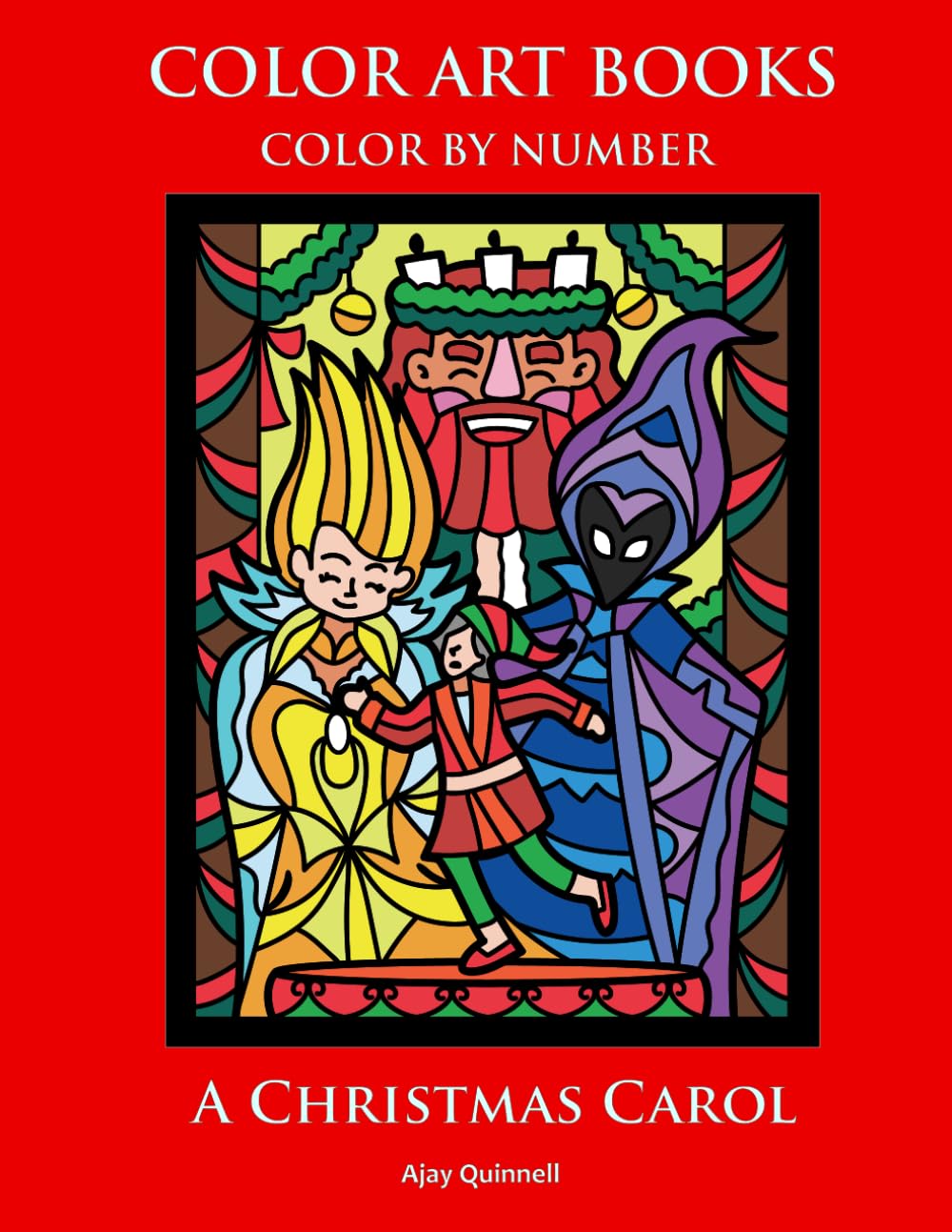 A Christmas Carol - Color by Number Book : Superior paper edition
