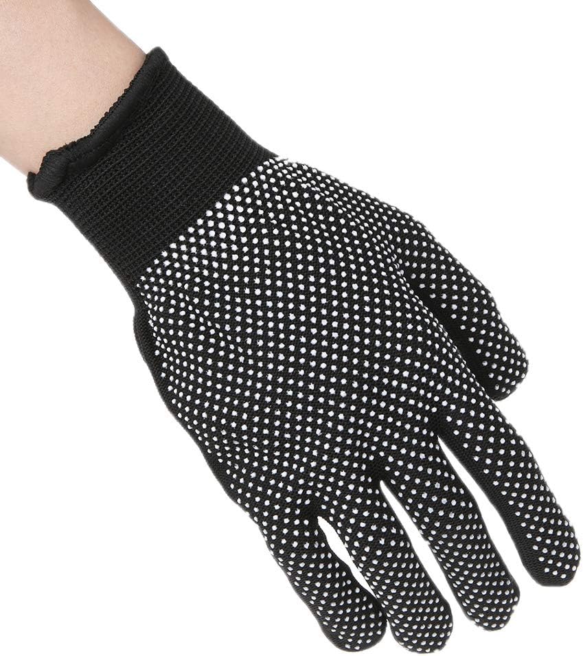 2pcs Protective Glove Hair Styling for Curling Straight Flat Iron Toddler Winter Hat and Glove Set