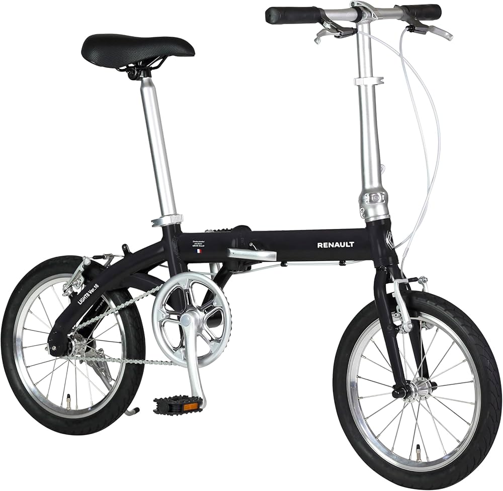 Renault light8折りたたみ自転 ジャンク品 引き取り限定 ルノー RENAULT(ルノー) LIGHT8 AL-FDB140 アルミフレーム 14インチ