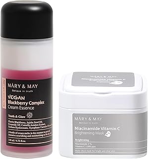Mary&May Paquete de mascarilla diaria vegana ...