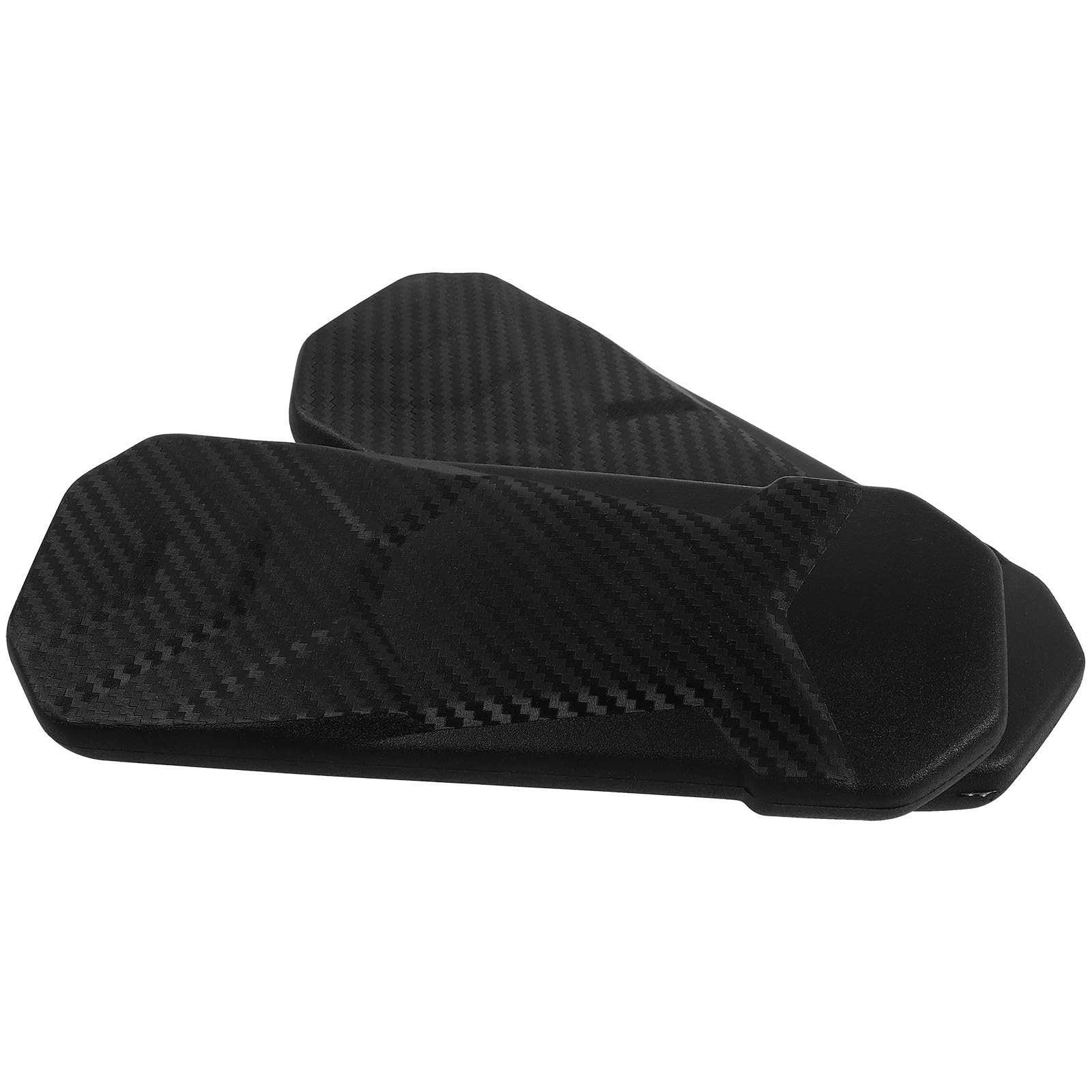 Almohadillas de PU para Reposabrazos de Silla de Oficina 2 Piezas Negras Protectoras y Cómodas para Apoyabrazos en Despacho y Uso Diario