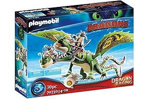 Playmobil Dragon Racing: Ruffnut, Tuffnut and the Berkian Bewilderbeast