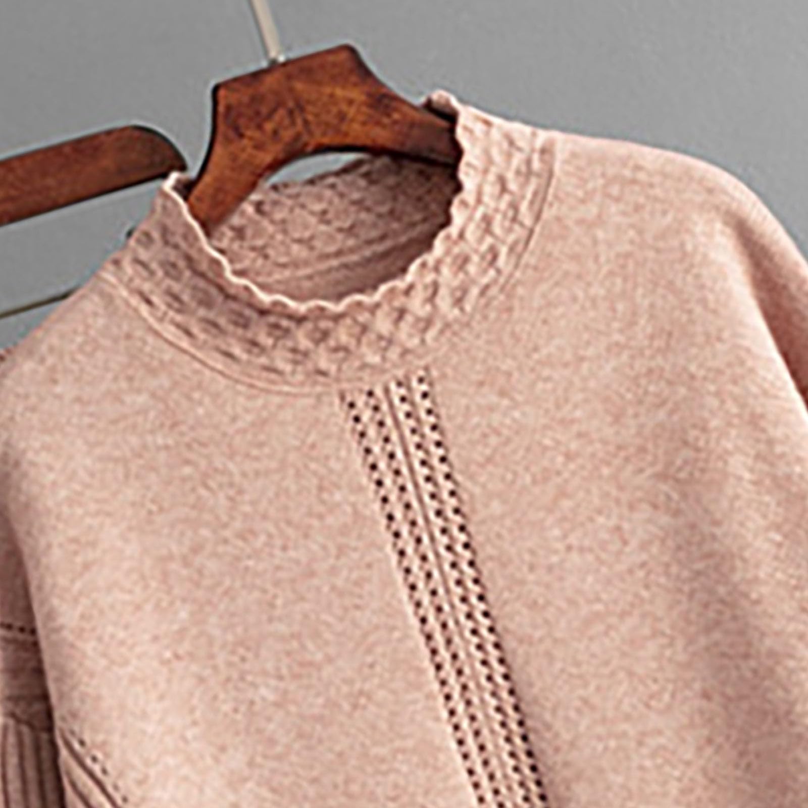 MJGkhiy Coordinato Tuta Donna In Maglia Casual Due Pezzi Completo Maglia E Pantalone Completo Tuta Elastico Cotone Maglioni Tuta Da Casa Invernale Donna Morbida
