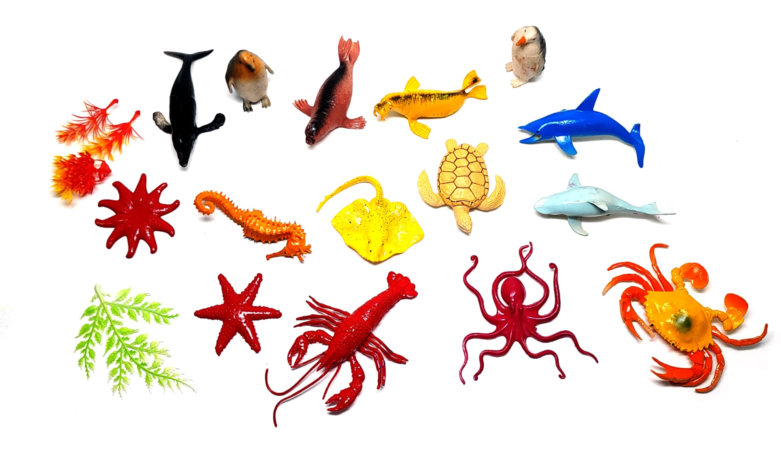Crackles 14 Pc Varying Sizes Sea/Ocean/Marine Animals and Life Figures Set for Kids Play Figure Playing Set for Kids, Learning and Educational Figures (B0CKBM9Q9T) Amazon Price History, Amazon Price Tracker
