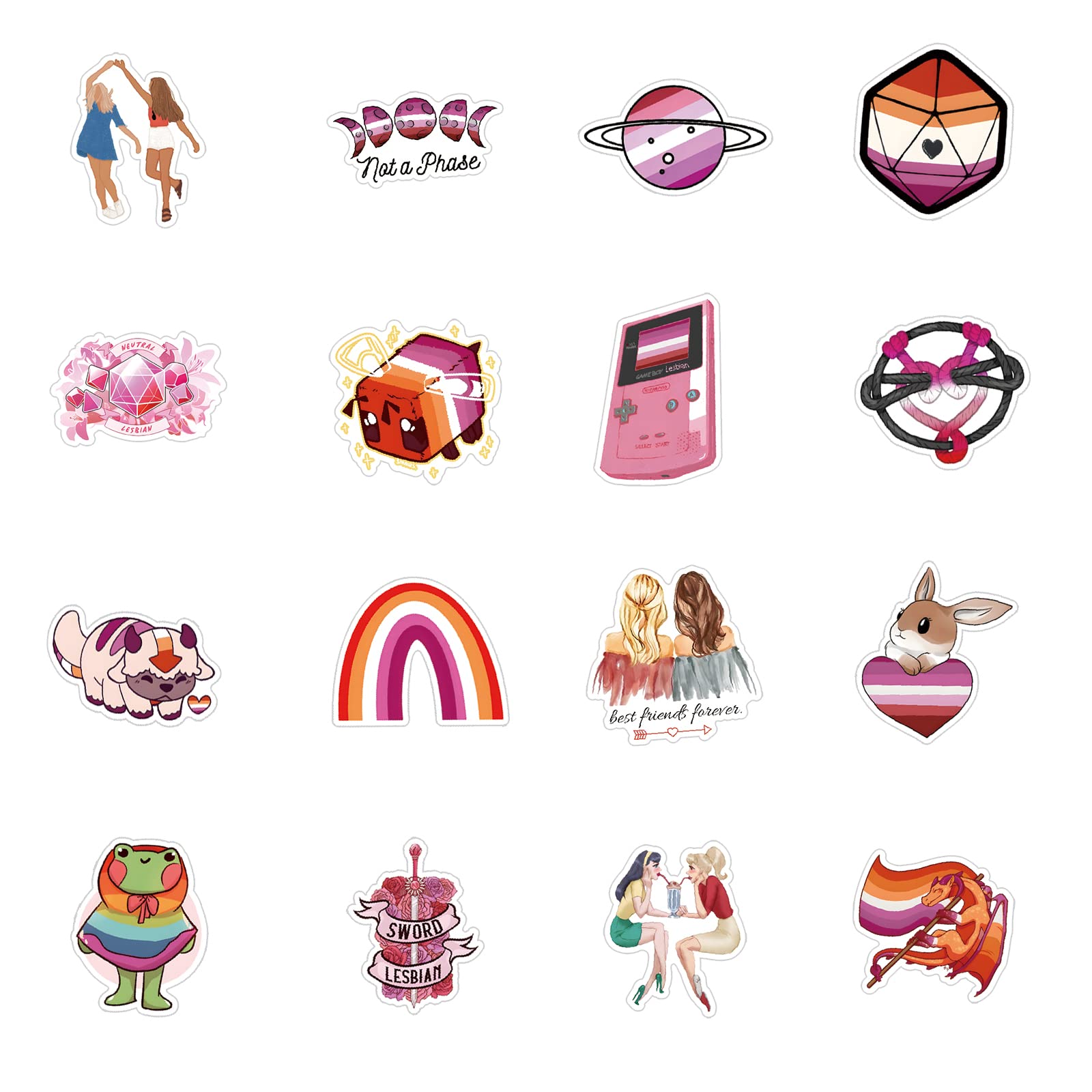 Lesbian stickers telegram