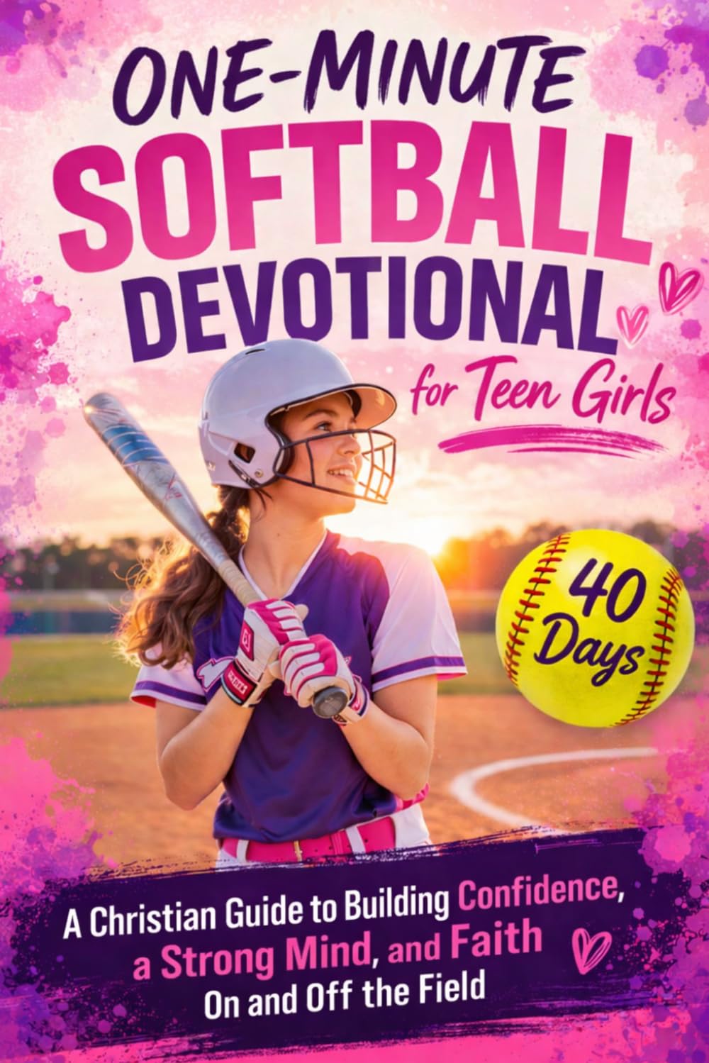 One-Minute Softball Devotional for Teen Girls: A Christian Guide to Building Confidence, a Strong Mind and Faith On and Off the Field