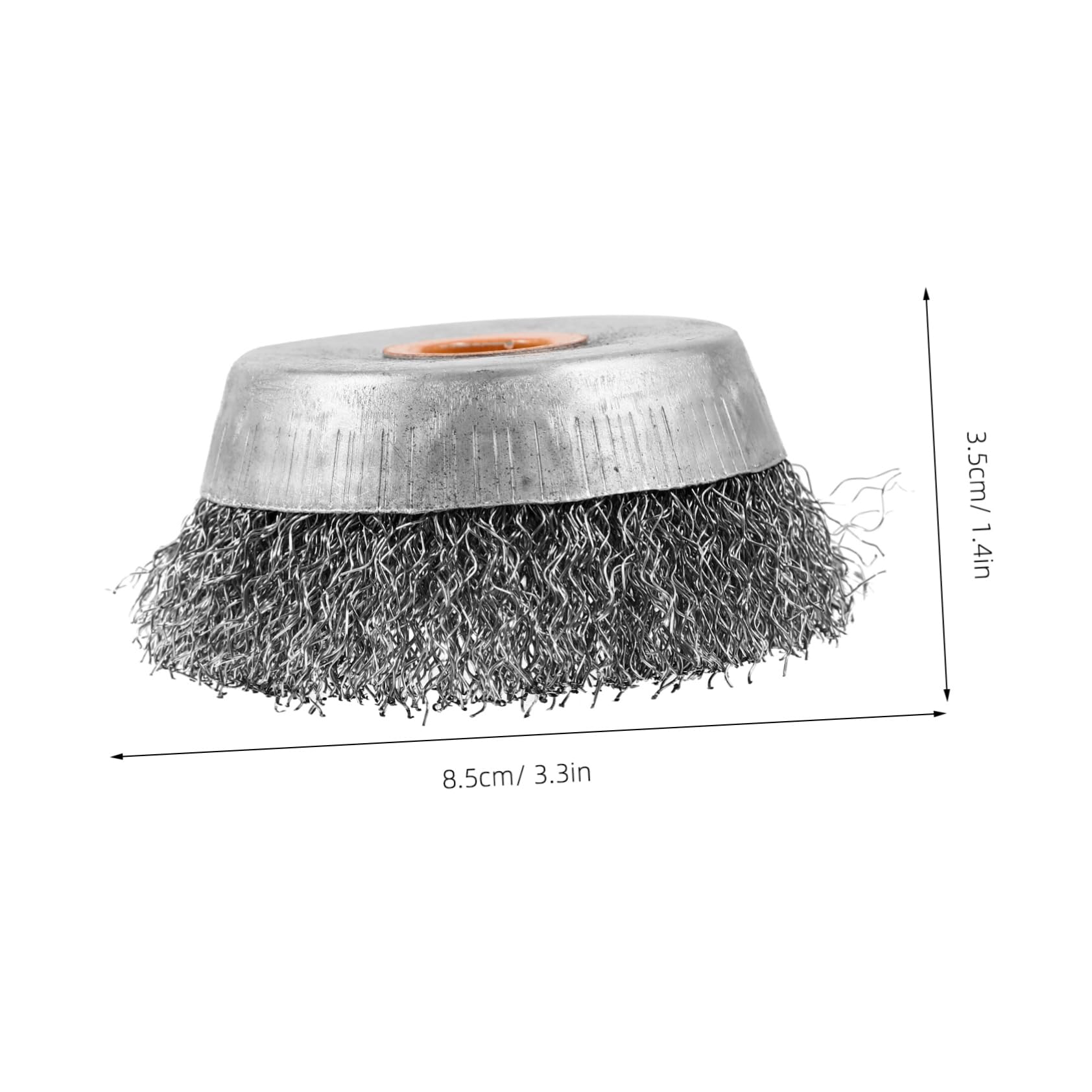HOLIDYOYO Wire Brush for Metal Stainless Steel Wire Brush for Cleaning Wheel Attachment
