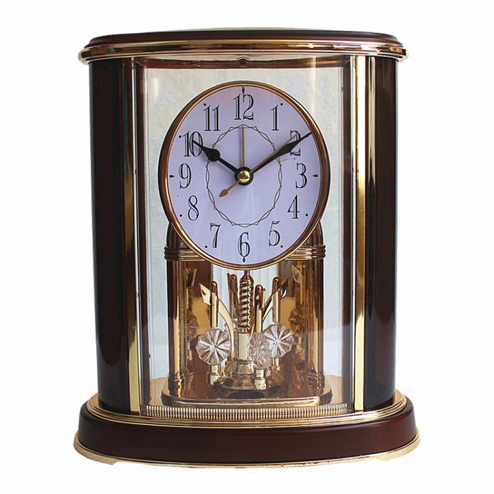 Reloj de escritorio retro para decorar salones elegantes y despachos