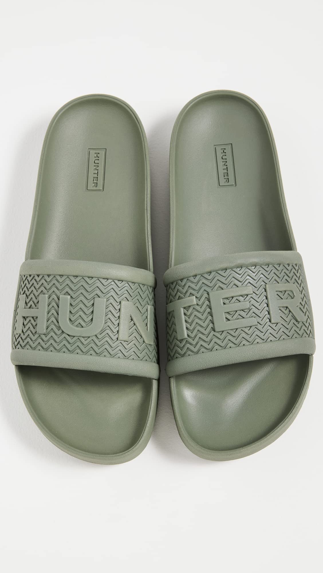 hunter slide sandals