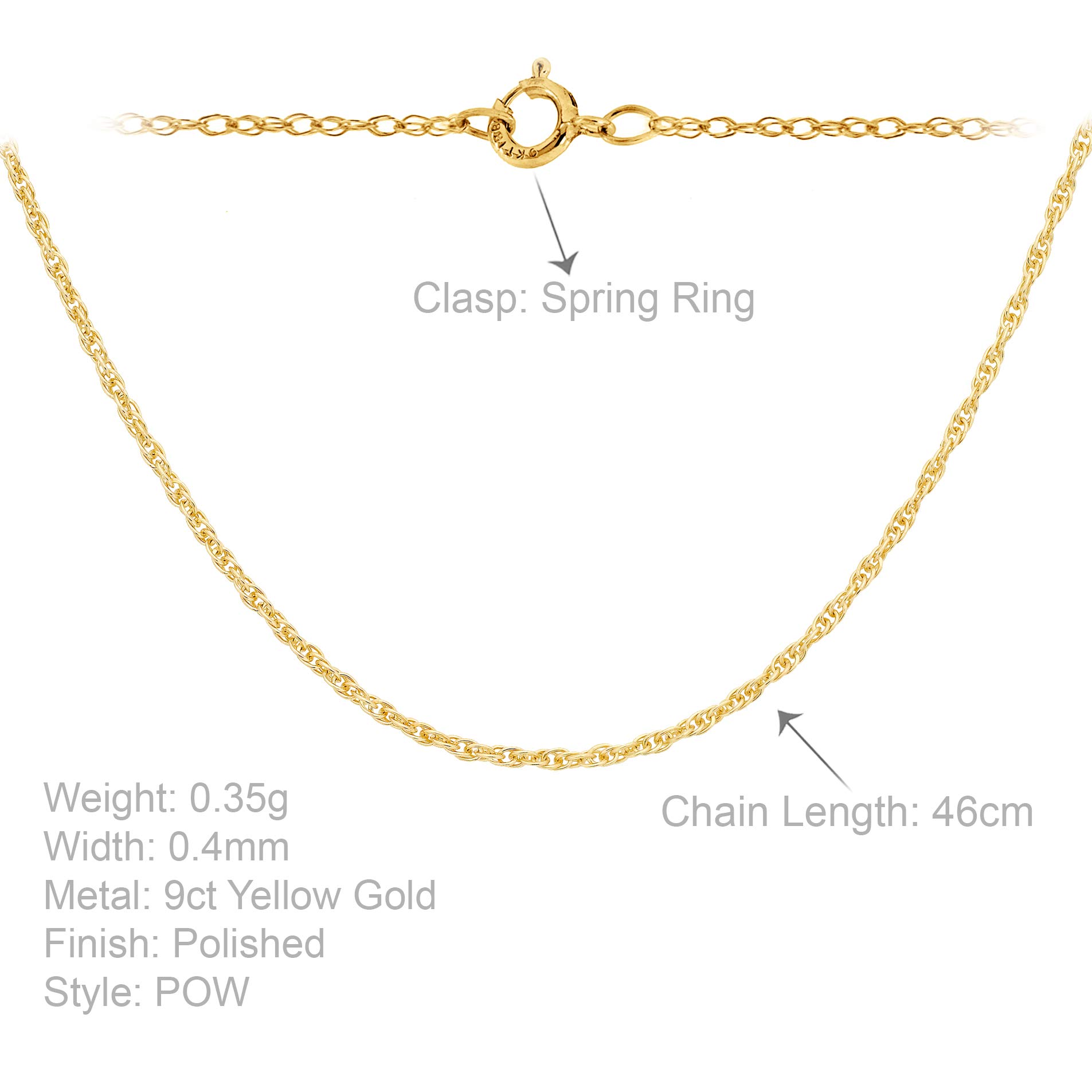 Carissima Gold Collar de mujer con oro 9 K (375)