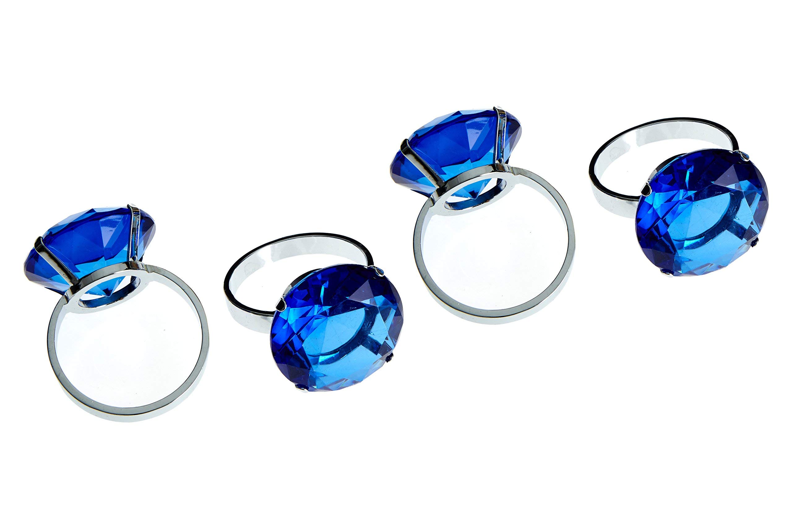 Premier Sapphire Housewares Diamante Napkin Rings - Set Of 4