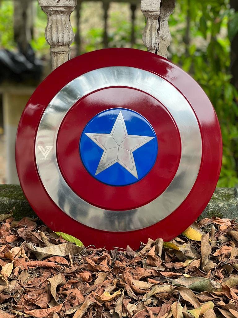 18'Marvel Exclusive Legends Gear Classic Comic Shield Prop Replica, Red,