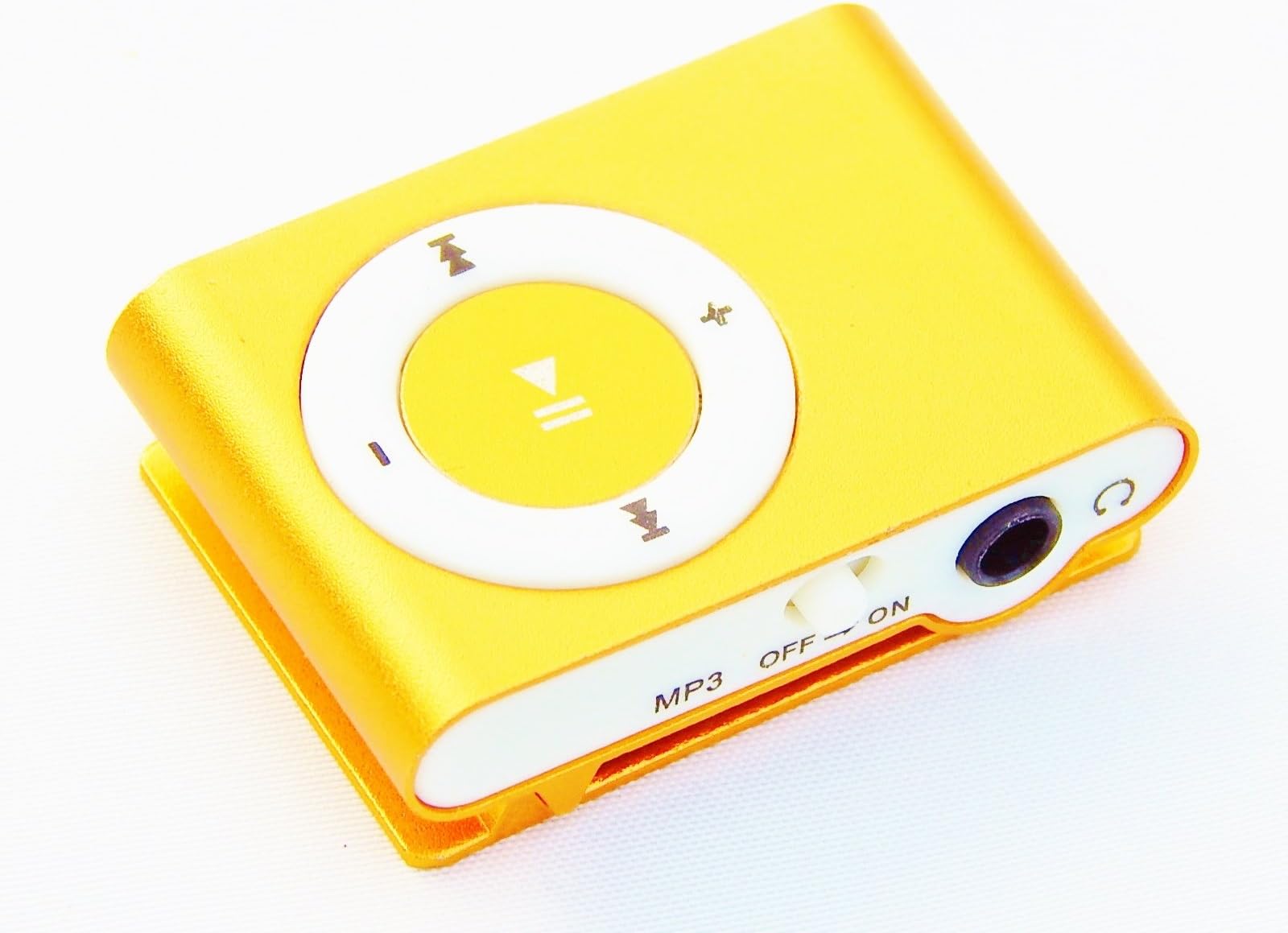 Mp3 micro SD slot card reader and player (orange)