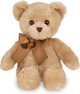 Bearington Lil’ Honey Plush Teddy Bear Stuffed Animal, 12 Inch