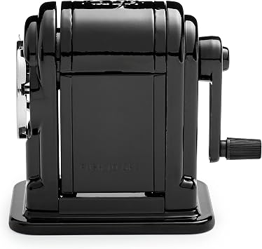 X-ACTO Ranger 55 Classroom Manual Pencil Sharpener, Black, Mountable, Adjustable for 8 Pencil Sizes - Classroom, Teacher Supplies