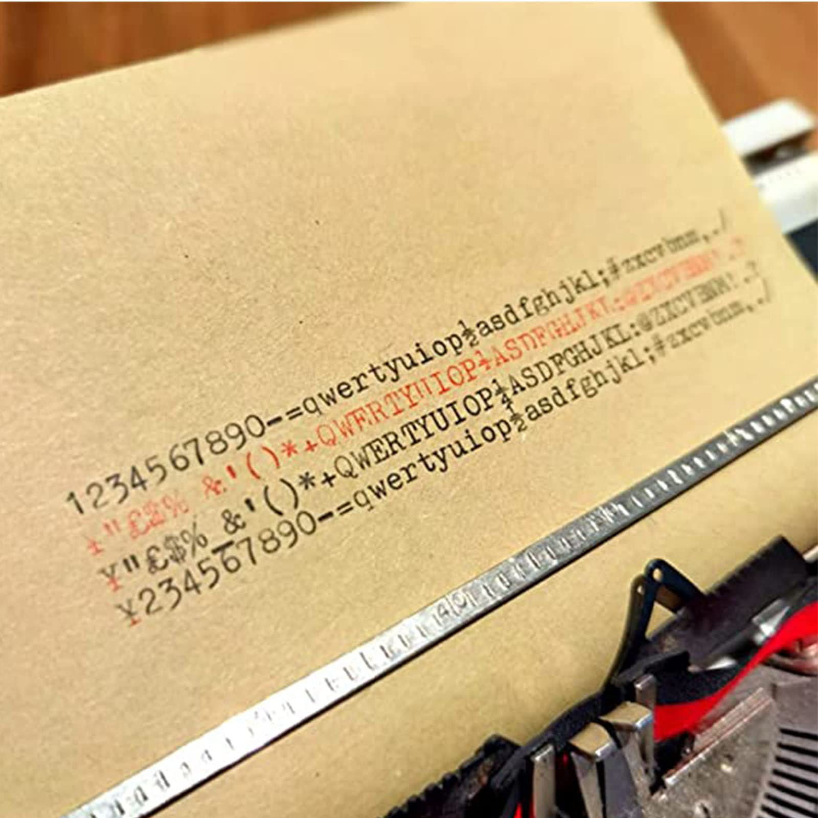 Vintage Schreibmaschine Manuelle Englische Mechanische Retro Inspirierte Tragbare Schreibmaschinen Zum Schreiben Von Briefen Und Basteln