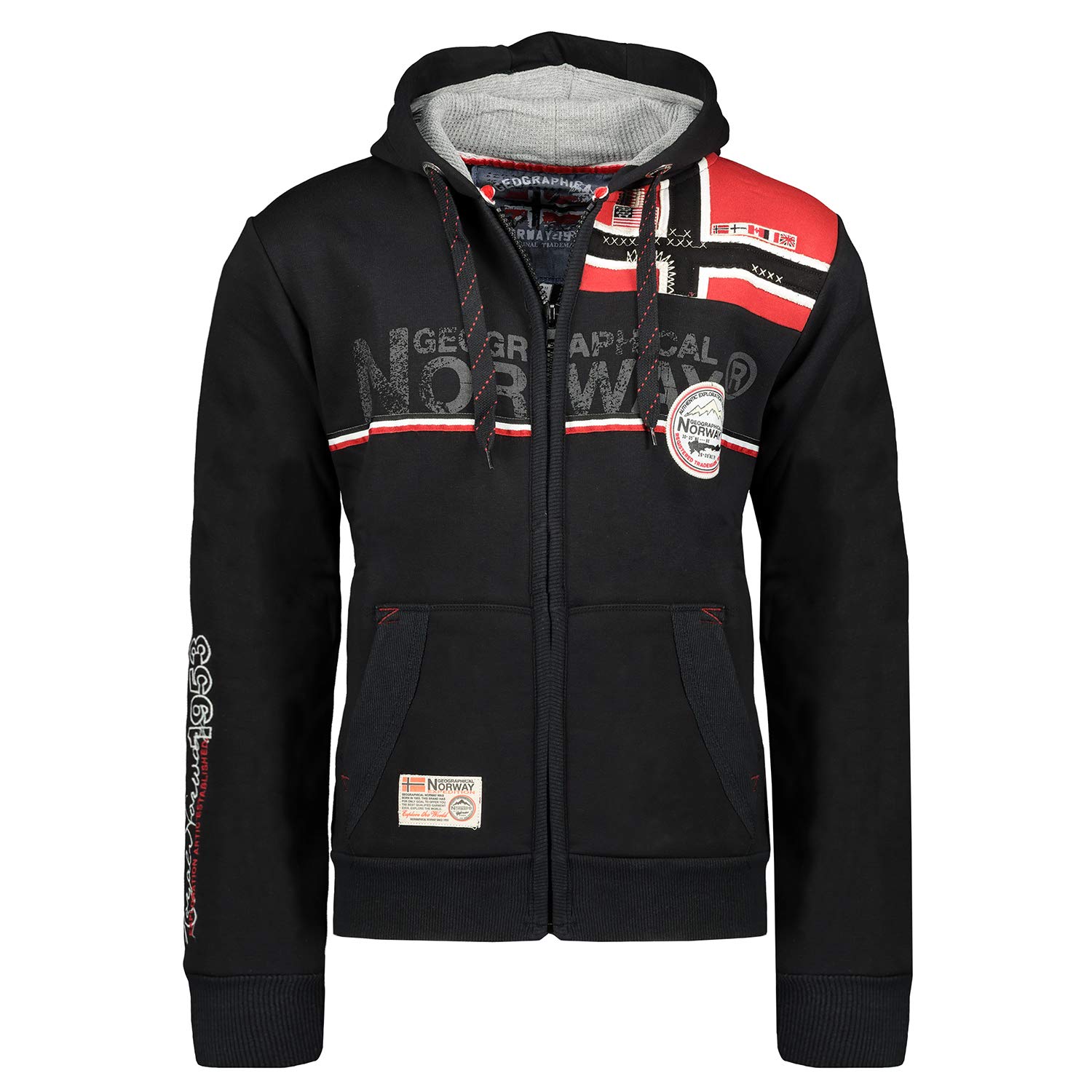 Sweat à capuche enfilable homme