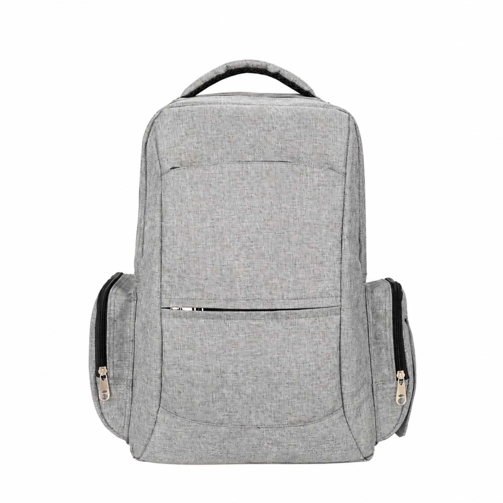 Bolso Mano con Pañalera para Bebé con Compartimento Frontal con Cremallera y Lateral con Puerto Carga USB Fabricado en Lona Oxford Resistente Acuado para Paseos Diarios