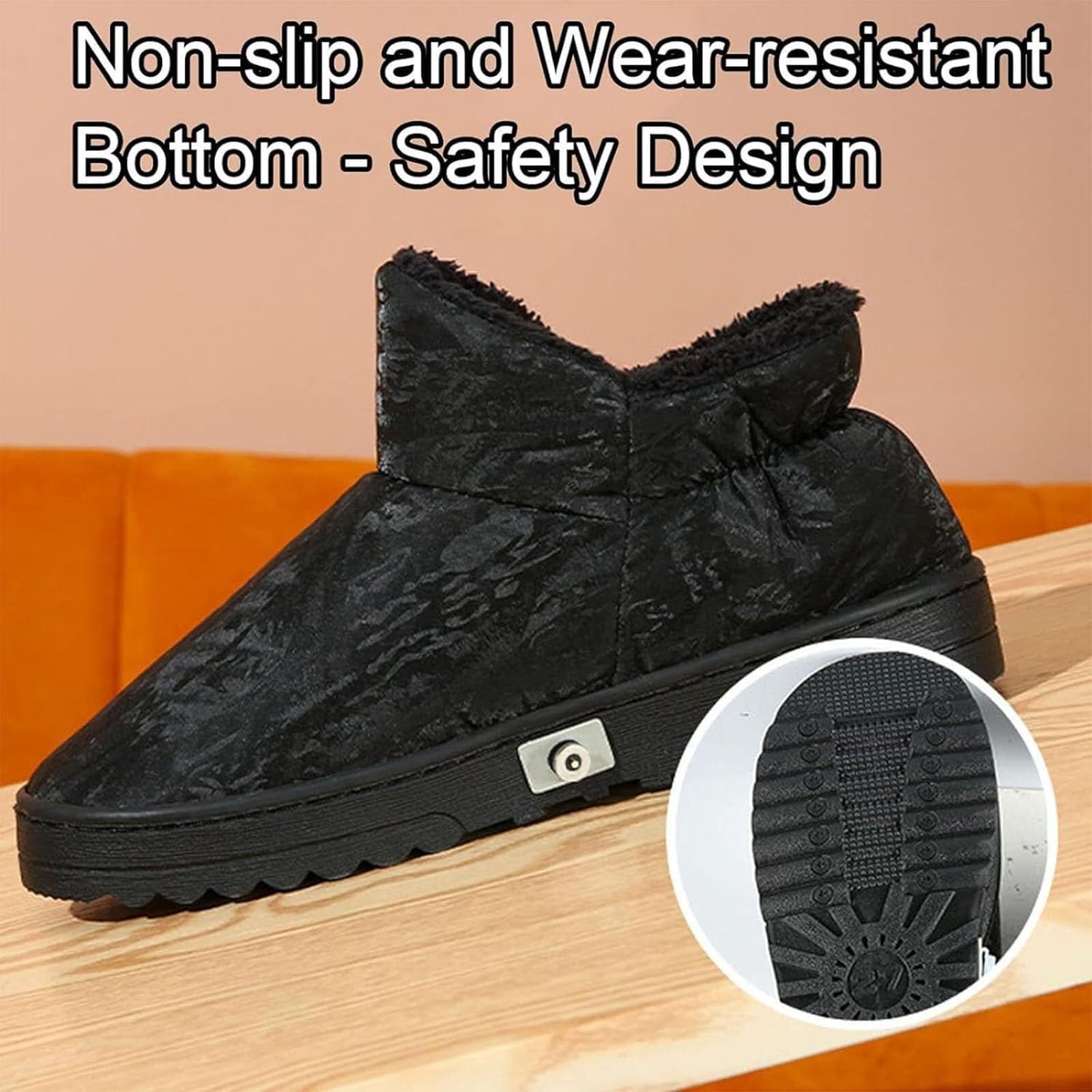 Zapatillas Calefactoras Eléctricas, Par