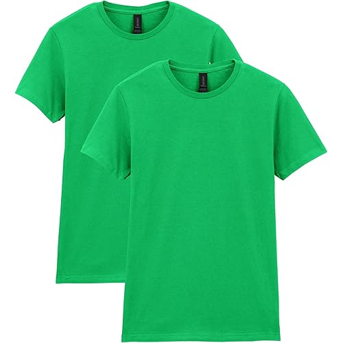 Gildan Women's Softstyle Cotton T-Shirt, Style G64000l, Multipack