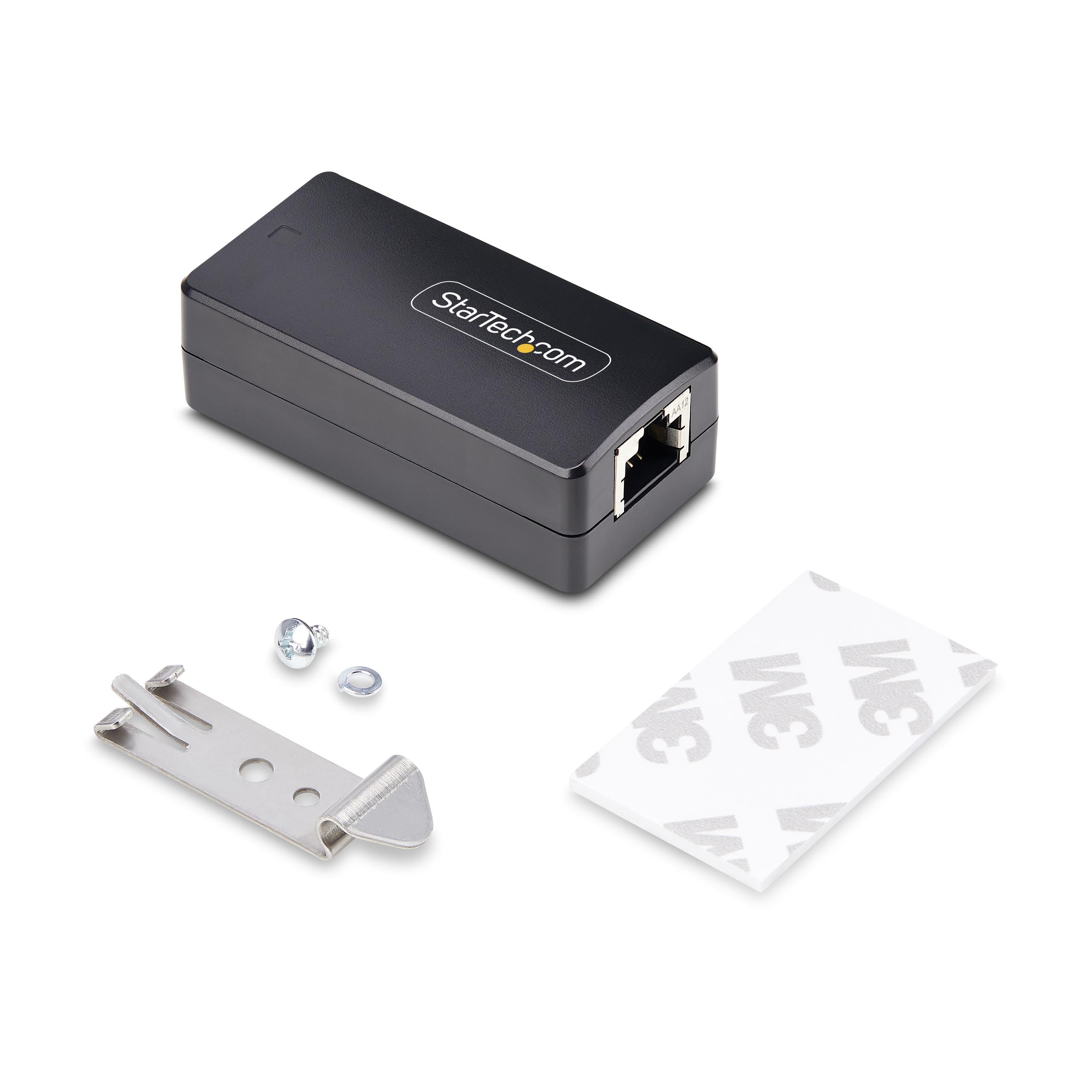 StarTech Aislador de Red 1 Puerto RJ45 4kV IP40 (1G-Network-Isolator) | Aislamiento galvánico 4kV entre conexiones Ethernet, Evita bucles de tierra, Plug-and-play