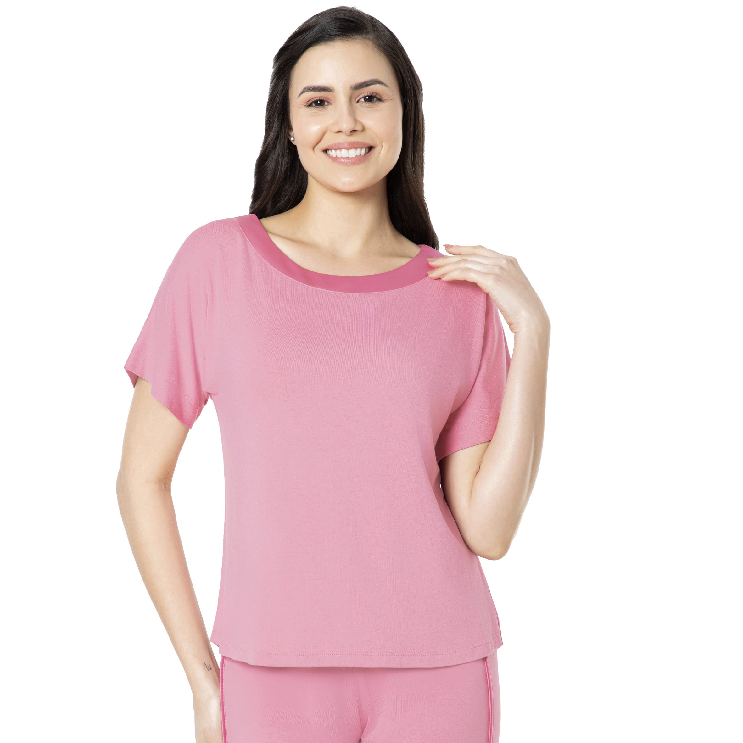 Sleepwear Satin Edge Lounge Pyjama Top