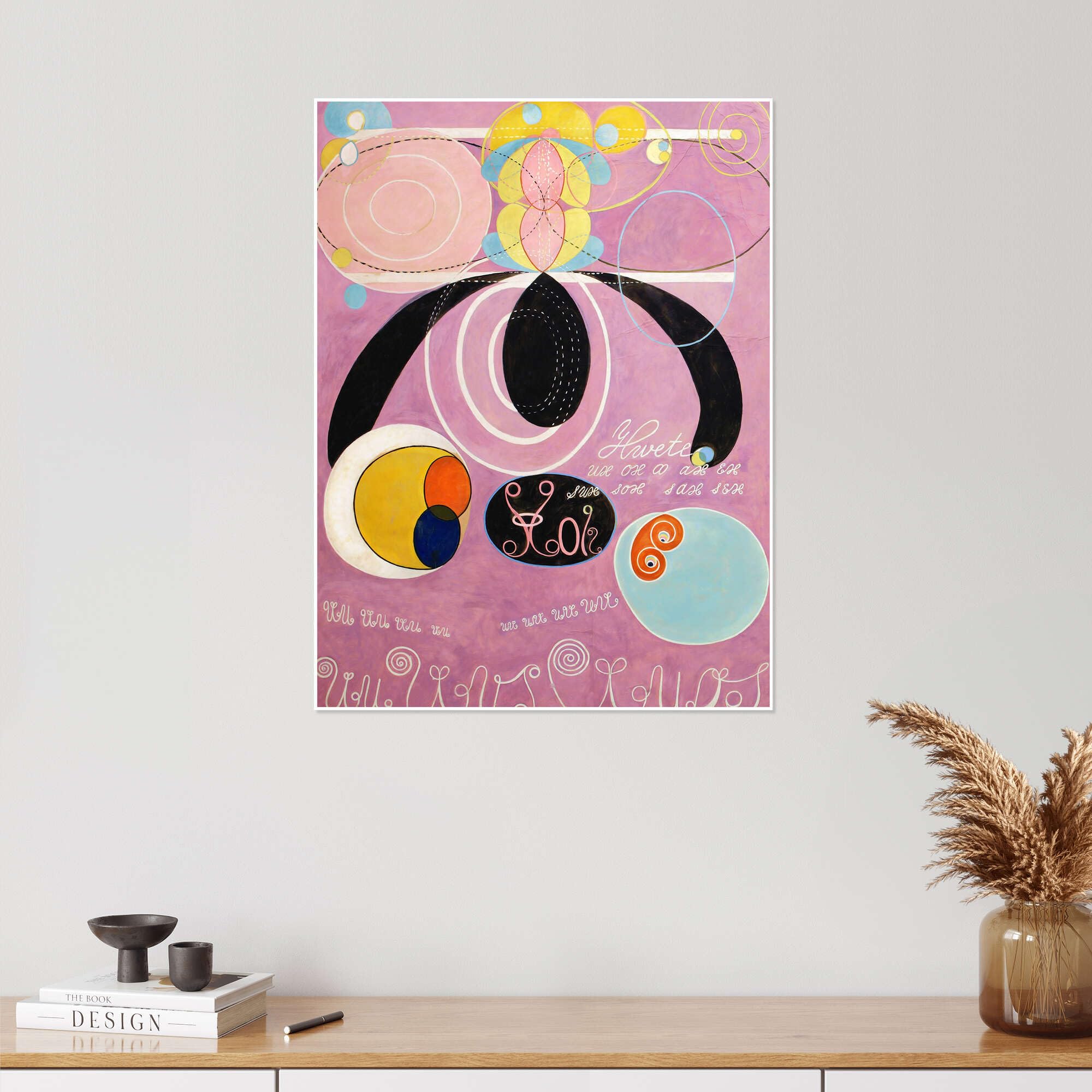 Posterlounge I dieci più grandi, n. 6, Età adulta Poster | 90 x 120 cm di Hilma af Klint Quadri Decorazione per pareti
