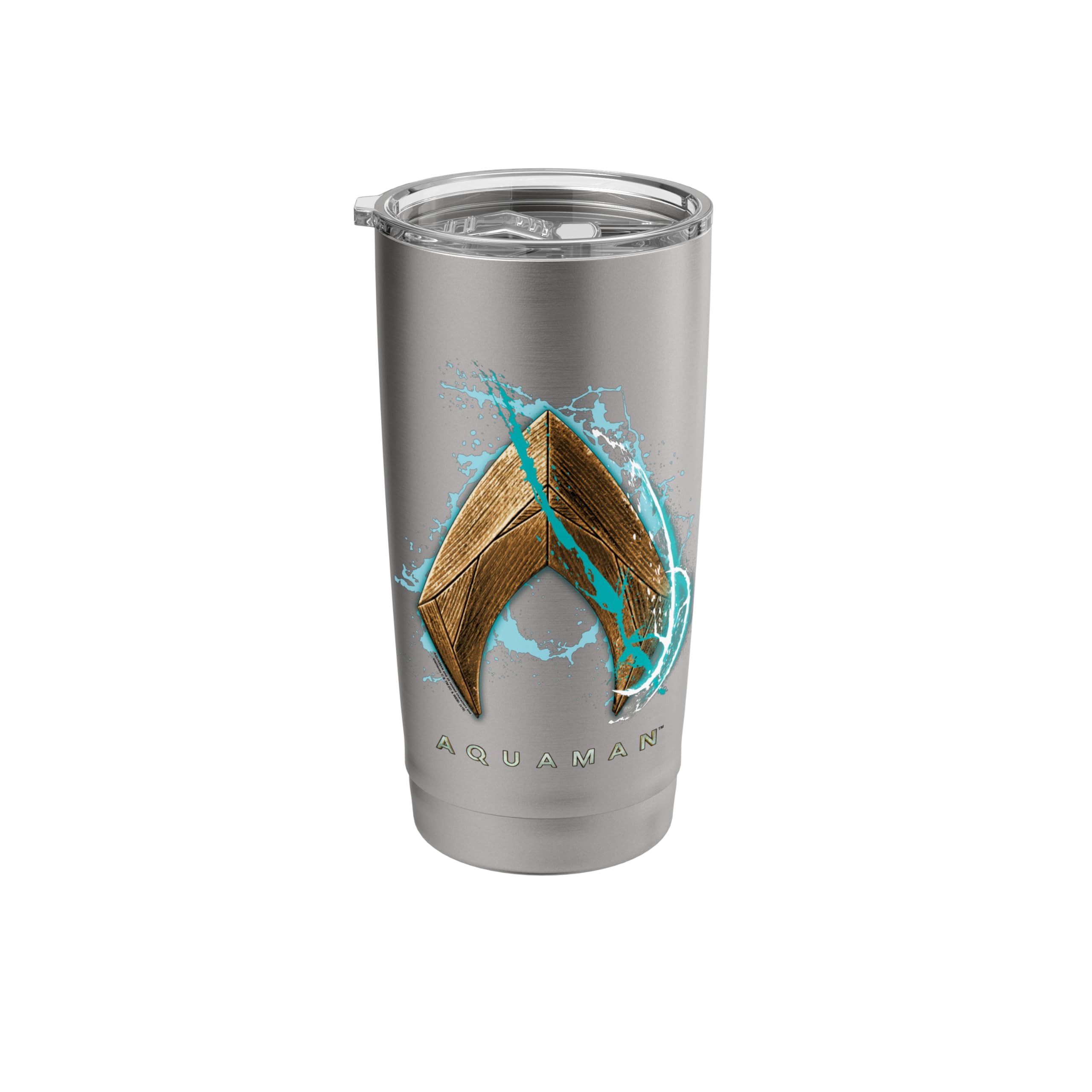 Aquaman Movie Water Shield Stainless Steel Insulated Tumbler